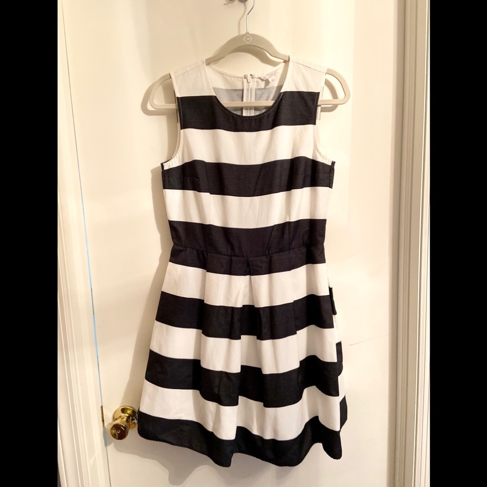 GAP Striped Sleeveless Dress w/ Pockets